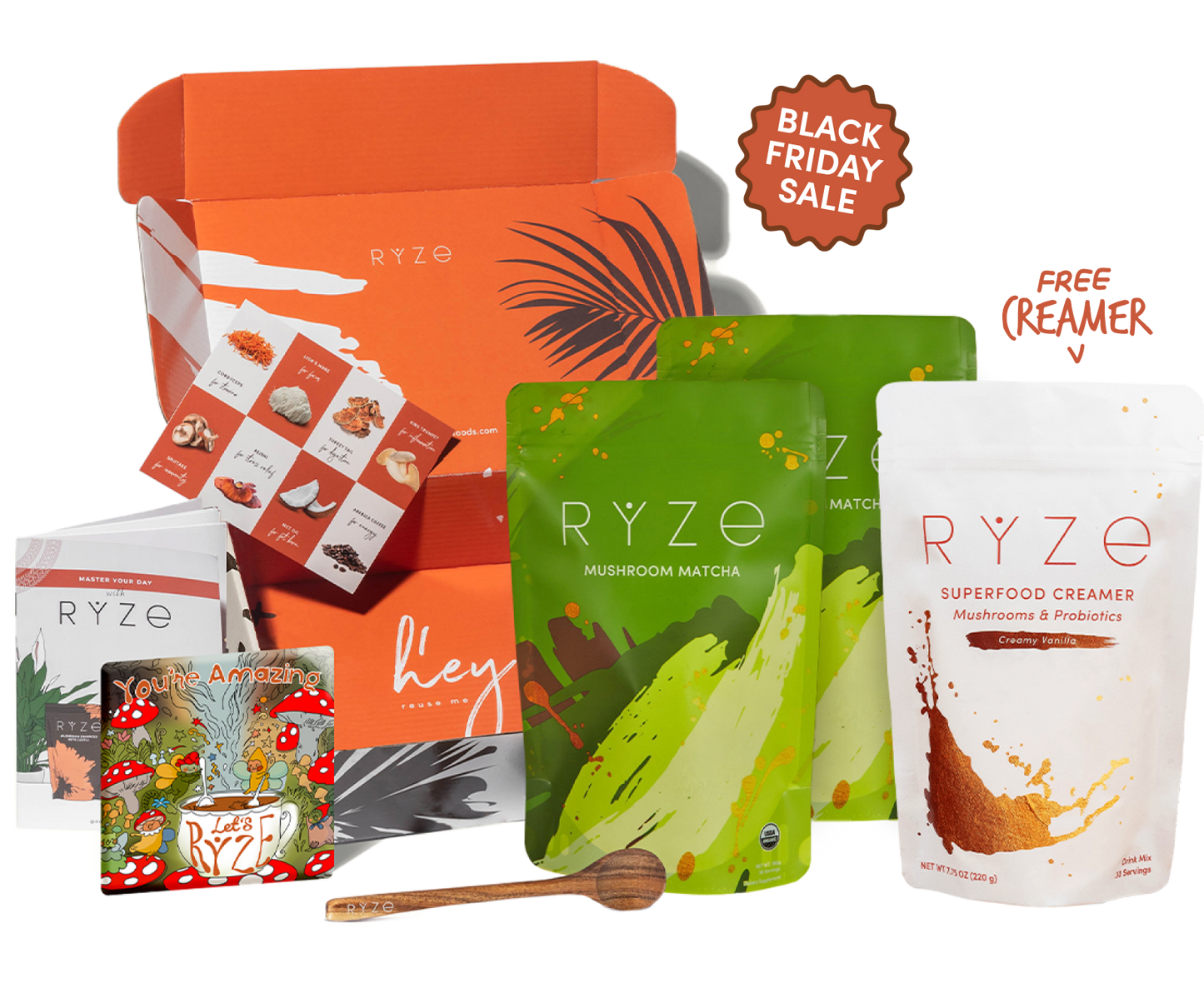 Mushroom Matcha Starter Kit ( 60 Servings )