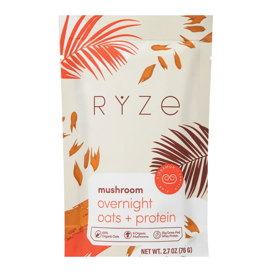 Mushroom Overnight Oats: 14 Servings