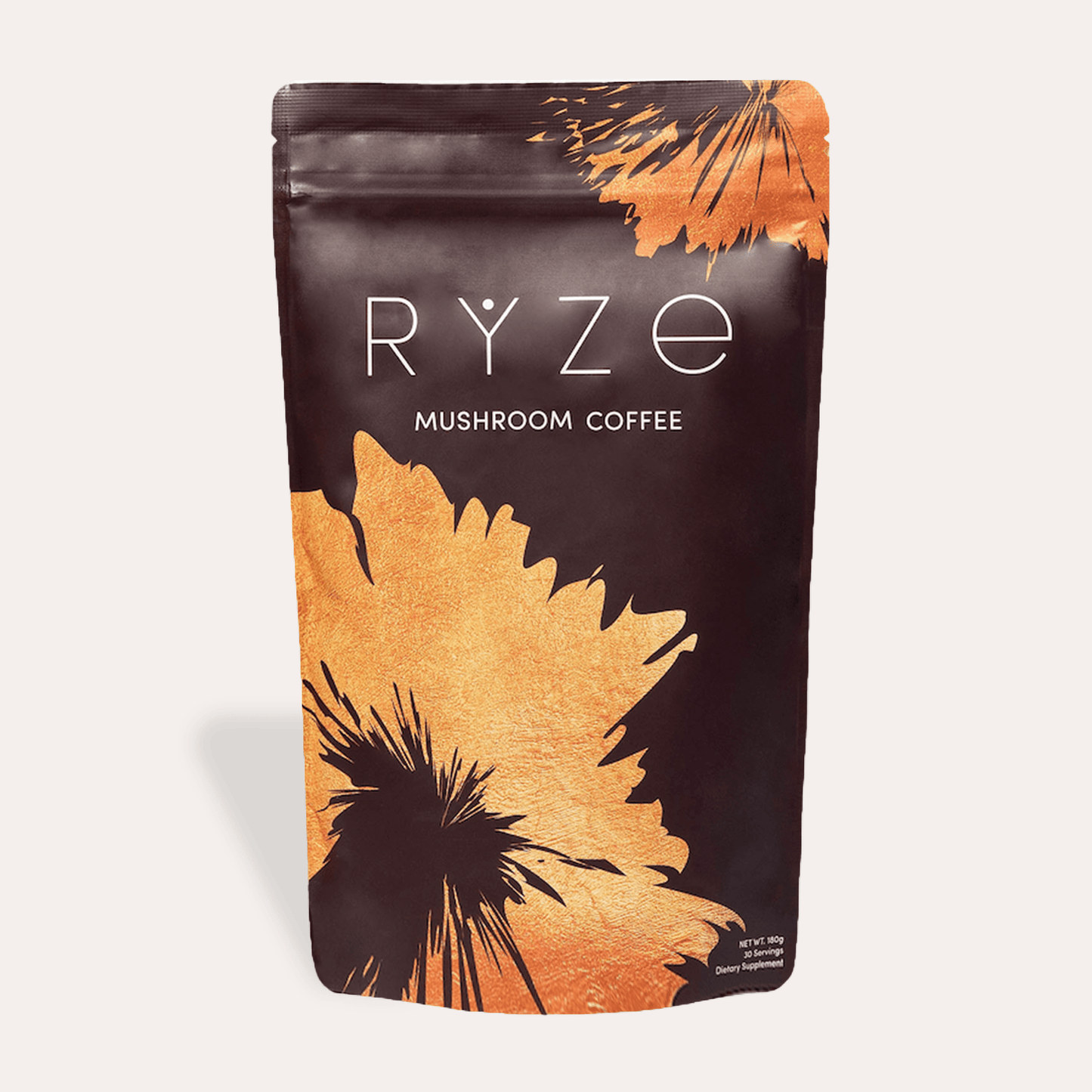 RYZE Mushroom Coffee - with 6 Organic Adaptogenic Mushrooms Grown in USA and High Potency