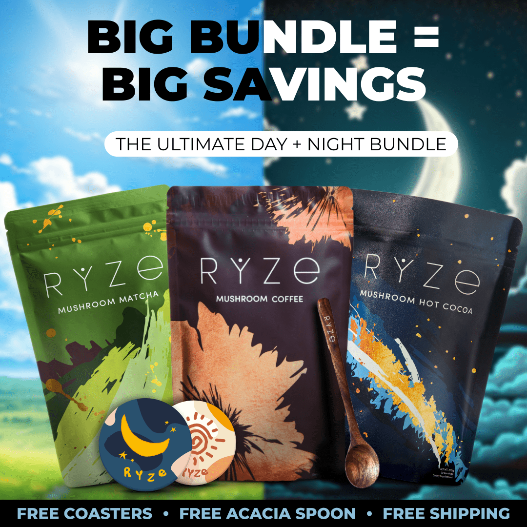 RYZE Ultimate Bundle (Coffee + Matcha + Cocoa)